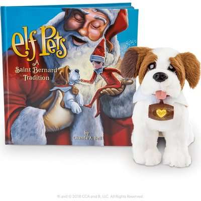 The Elf on the Shelf - Elf Pets: A St. Bernard Tradition