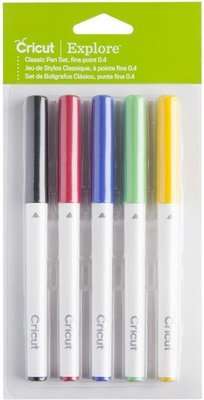 Cricut Explore/Maker Fine Point Pen Set (Classics) (5 Piece)
