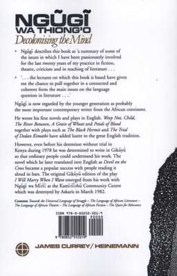 Decolonising the Mind - The Politics of Language in African Literature (Paperback)