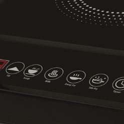 Mellerware Capri Induction Cooker Set with LED Display (Crystal Black)