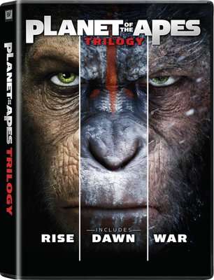 Planet Of The Apes: Trilogy - Rise / Dawn / War (DVD)