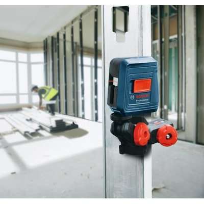 Bosch GLL 2 Professional Cross Line Laser (Black and Blue)