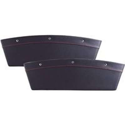 2-Piece Car Seat Gap Organiser (Black)