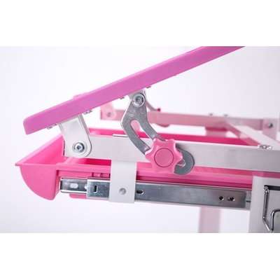 My Desk Ergonomic Study Desk & Chair with LED Light (Pink)