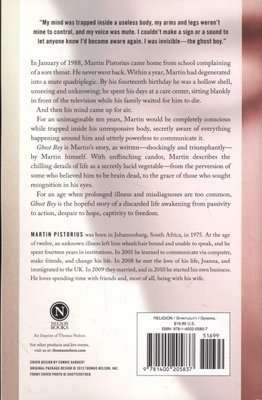 Ghost Boy - The Miraculous Escape of a Misdiagnosed Boy Trapped Inside His Own Body (Paperback)