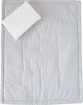 Snuggletime Quilt Set - White & Grey Animals (3 Pieces)