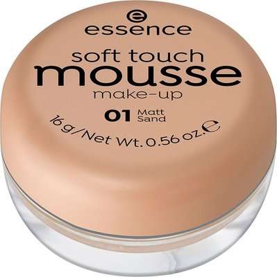 Essence Soft Touch Mousse Make-Up 01 - Matt Sand