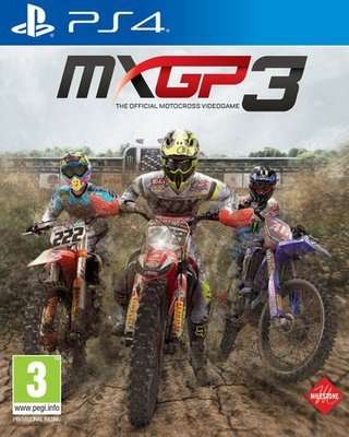 MXGP3 - The Official Motocross Videogame (PlayStation 4, Blu-ray disc)