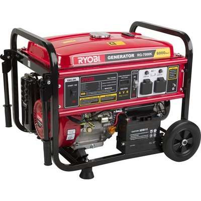 Ryobi 4-Stroke Key Start Generator (6500W)