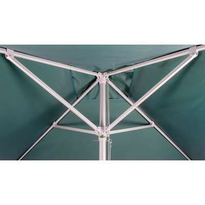 Cape Umbrellas Mariner Patio 2.5m Aluminium Classic Line Umbrella (Green) (Square)
