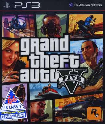 Grand Theft Auto V (PlayStation 3, DVD-ROM)