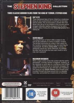 The Stephen King Collection - Maximum Overdrive / Silver Bullet / Cat's Eye (DVD)