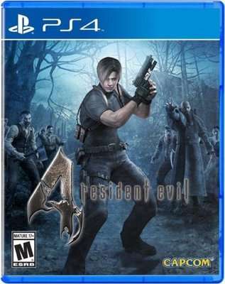 Resident Evil 4 HD (PlayStation 4, Blu-ray disc)