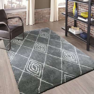 Fotakis Nara Collection Rug - Grey Diamond (160x230cm)