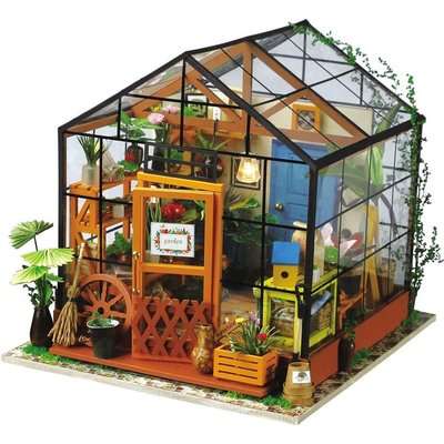 Robotime Wooden Model DIY House Kit - Cathy's Flower House