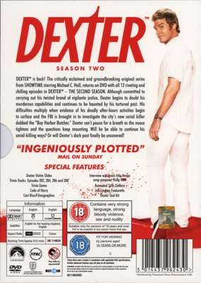 Dexter -Season 2   (DVD, Boxed set)