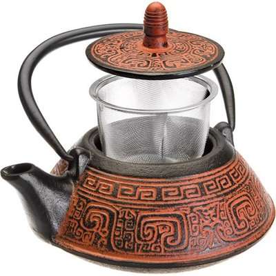 Ibili Oriental Cast Iron Tetsubin Teapot with Infuser - India (800ml)