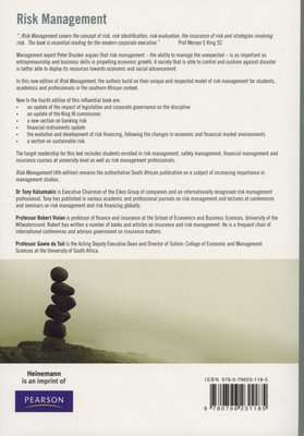 Risk Management  (Paperback, 4th Edition)