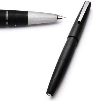 LAMY 2000 Fountain Pen - Medium Gold Nib (Brown-Gold)