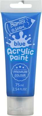Bantex @School Acrylic Paint (Blue)(75ml)