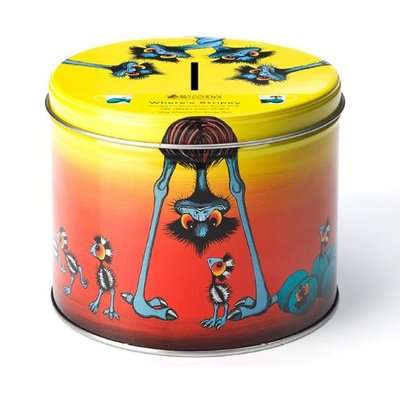 Maxwell & Williams Wheres Stripey Leg Up Mug (300ml) (Tin Money Box)