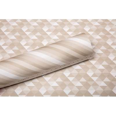 Lady Pattern Paper Basic Essentials Collection Double Sided Paper Trendy Triangle (So Buff Design)(1