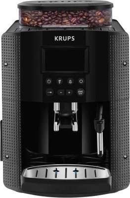 Krups Essential Bean to Cup Full Auto Espresso Maker (Black / Silver)