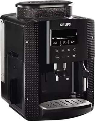Krups Essential Bean to Cup Full Auto Espresso Maker (Black / Silver)