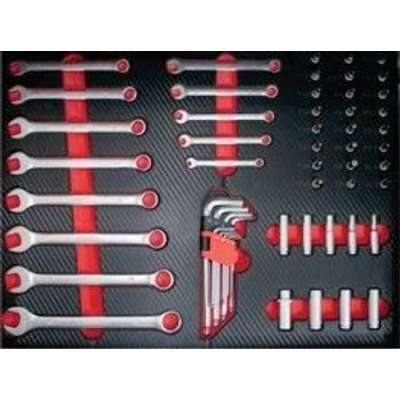 Tork Craft 6 Drawer Roller Tool Cabinet On Castors - with 184 piece Tool Set