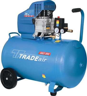 Tradeair 100L Direct Drive Compressors (1.5Kw / 2.0HP Lubricated)