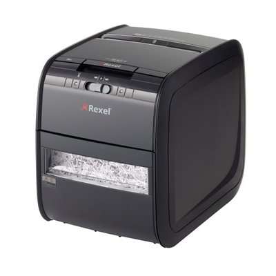 Rexel Auto+ 90X Cross-Cut Shredder (Black)