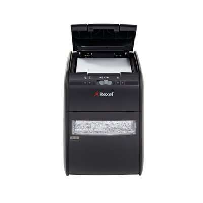 Rexel Auto+ 90X Cross-Cut Shredder (Black)