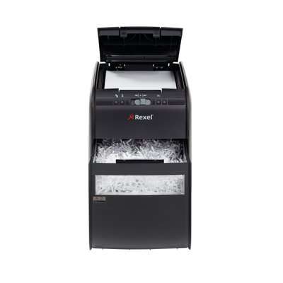 Rexel Auto+ 90X Cross-Cut Shredder (Black)