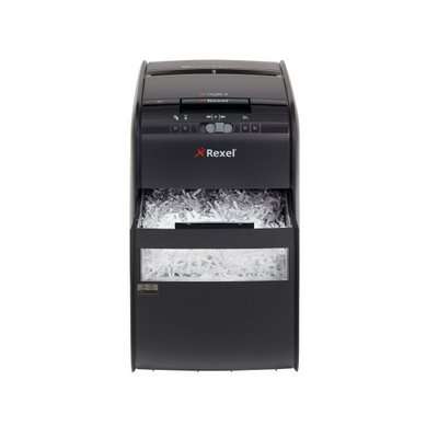 Rexel Auto+ 90X Cross-Cut Shredder (Black)