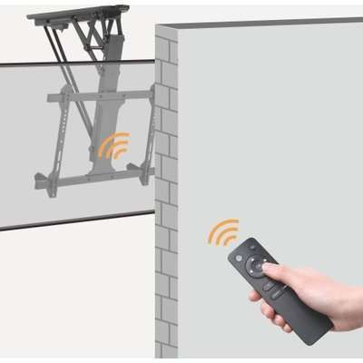 Lumi 32-70" Motorized Flip Down Ceiling Mount