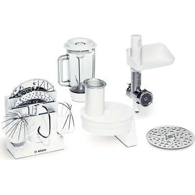 Bosch MUM48CR1 600W Kitchen Machine (White and Chrome)