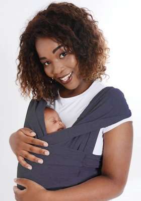 Snuggletime Snuggleroo Baby Carrier (Charcoal )