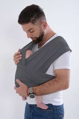 Snuggletime Snuggleroo Baby Carrier (Charcoal )