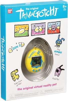 Tamagotchi Original Virtual Pet (Yellow and Blue) - [Parallel Import