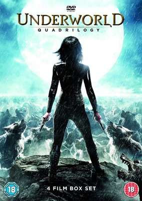 Underworld Quadrilogy - Underworld / Evolution / Rise Of The Lycans / Awakening (DVD)