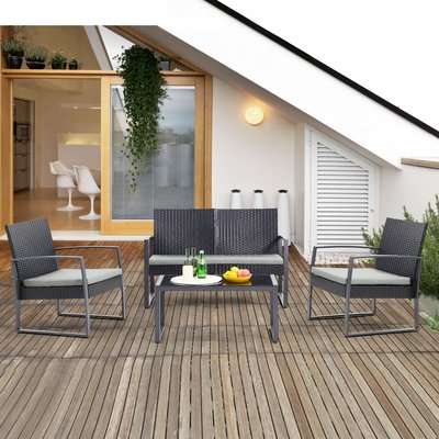 Relax Furniture Urban Patio Set (4 Piece)