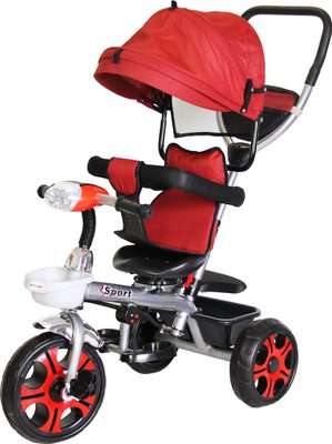Nuovo 3 In 1 Tricycle Stroller  (Rustic Red)