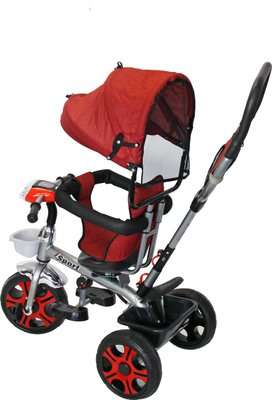 Nuovo 3 In 1 Tricycle Stroller  (Rustic Red)