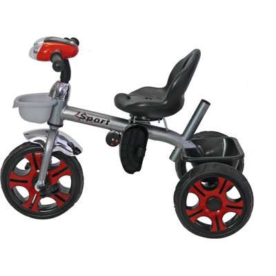 Nuovo 3 In 1 Tricycle Stroller  (Rustic Red)