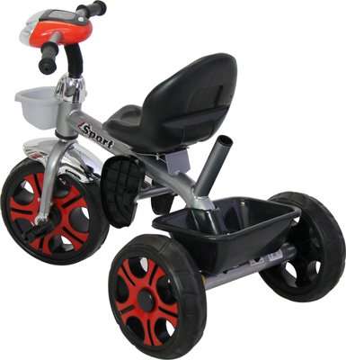 Nuovo 3 In 1 Tricycle Stroller  (Rustic Red)