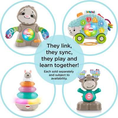 Fisher-Price Linkimals Musical Moose Baby Toy