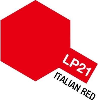 Tamiya LP-21 Lacquer Paint (Italian Red)