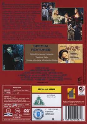 Oliver! (English & Foreign language, DVD)