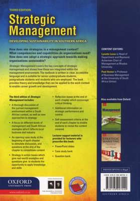 Strategic Management (Paperback, 3rd ed)