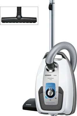 Siemens Q8.0 Extreme Silence Power Vacuum Cleaner (White)